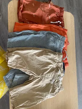 lot shorts 6-7 ans H&M