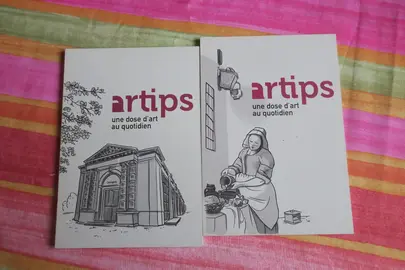 2 fascicules ARTIPS « une dose d’art au quotidien ». Artly Production 2017