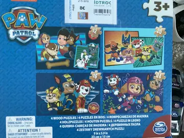 4 petits puzzles complets