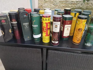 coffrets métalliques whisky