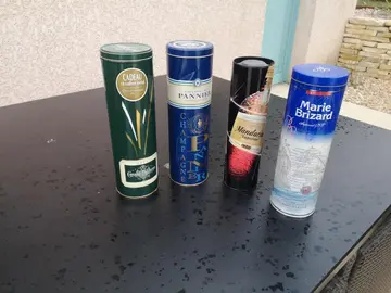 coffrets métal pour bouteille