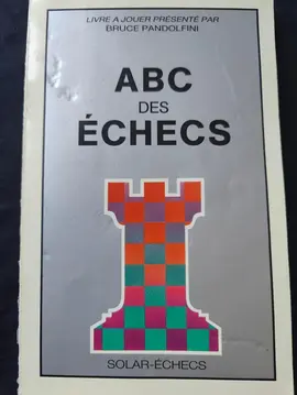 Livre ABC des échecs