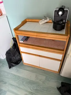 meuble cuisine rangement avec tablette