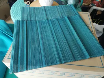 2 sets turquoise abîmés
