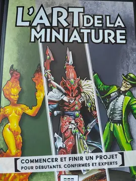 Livre l'art de la miniature