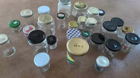 bocaux et pots en verre