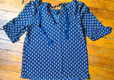 T36 blouse bleu femme