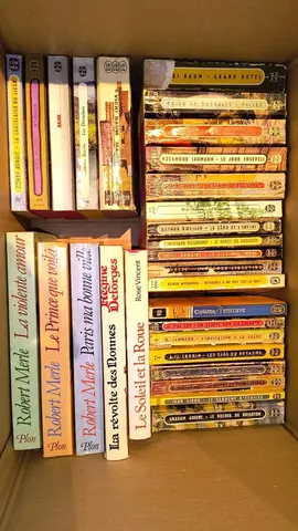 carton de livres (lot 1)