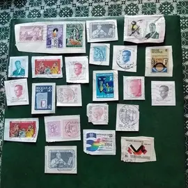 donne timbres collection étrangers 1lot par envoie Belgique