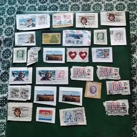 donne timbres collection étrangers 1lot par envoie usa