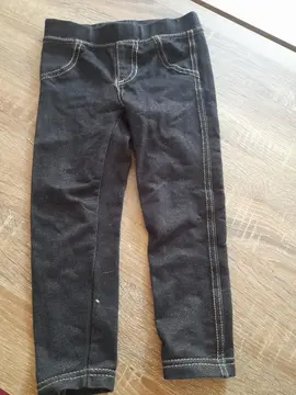 leggings noirs T 92 cm