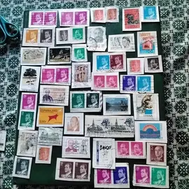 donne timbres collection étrangers 1lot par envoie espagne