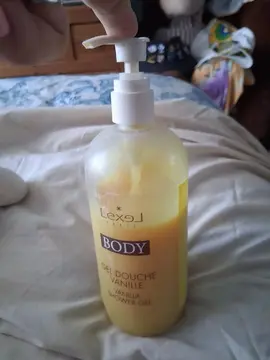gel douche vanille