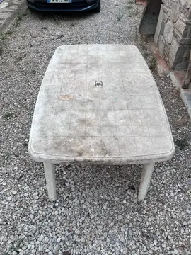 table d’exterieur