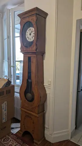 Horloge comtoise de St Julien du Sault