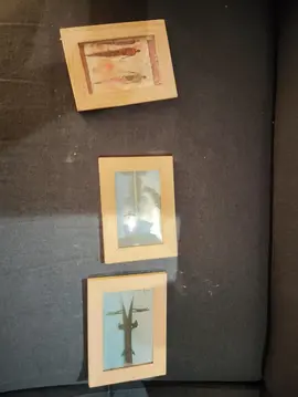 3 petits tableaux