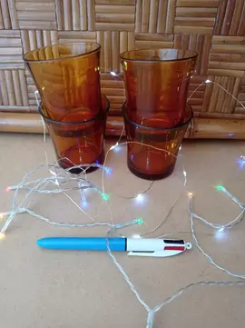 verre orange