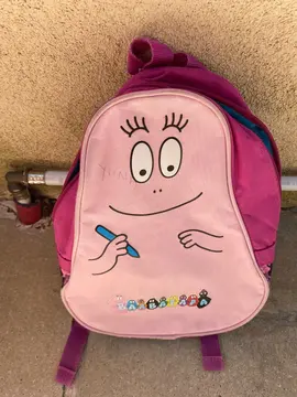 petit sac à dos barbapapa