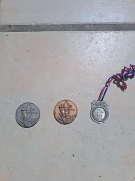 3 médailles de tir à l'arc