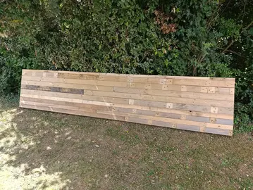 palette de 4m x 0.80m