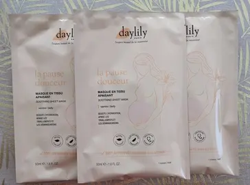 3 Masques rafraichissant apaisant grossesse