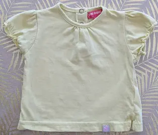 2 t-shirt bébé 3 mois
