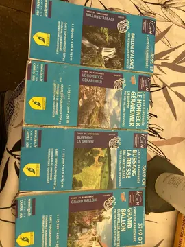 4 cartes IGN