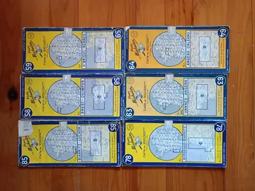 vieilles cartes routières pour collectionneur