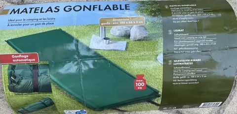 Matelas gonflable