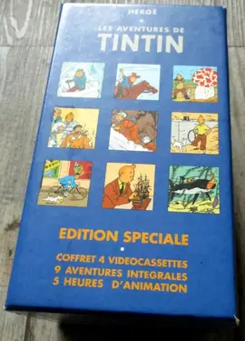 coffret vhs edition spéciale tintin