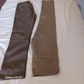 2 Pantalons jeans taille 38-40