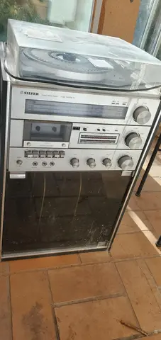 chaîne hi-fi silver