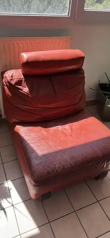 canapé en vrai cuir