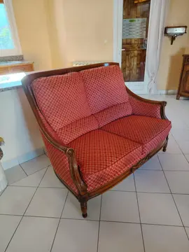 Canapé et meuble salle à manger/tv