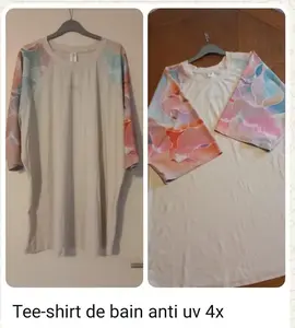 tee-shirt de bain anti UV 4x