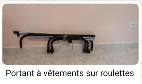 portant à vêtements