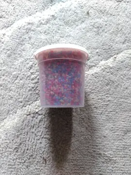 pot de sel coloré