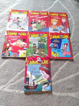 magazines J'aime lire de 2002 à 2017
