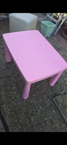 table ikea et marche pied