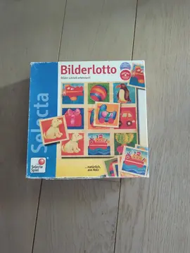 Loto en bois, incomplet