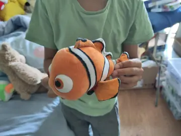 Peluche Nemo, doudou