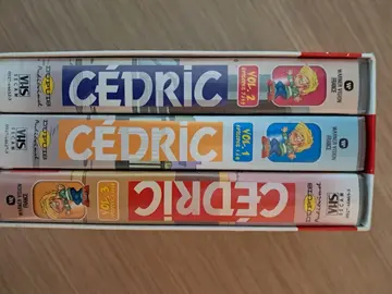 lot 3 VHS cédric