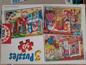 boîte de 3 puzzles