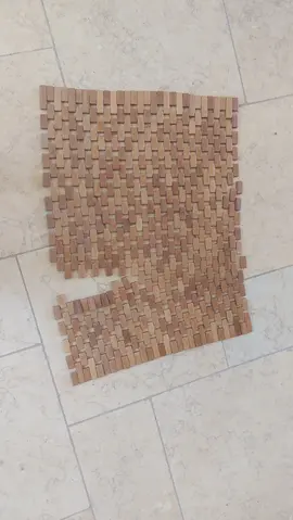 Tapis de douche en Bambou à recoudre