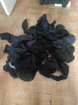 20 aine de collants noirs filés