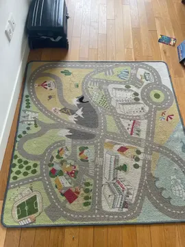 tapis enfant pour garer les voitures