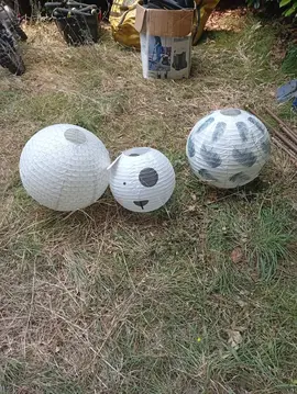 3 boules luminaire