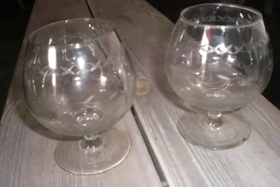 verres ballon avec motif