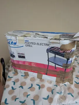 Gril électrique sur pieds