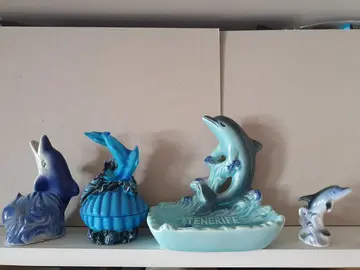 objets décoratifs "dauphin"